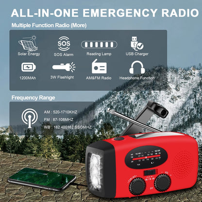 7 In 1 Emergency Radio